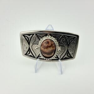 Vintage Gentleman's Gemstone Belt Buckle